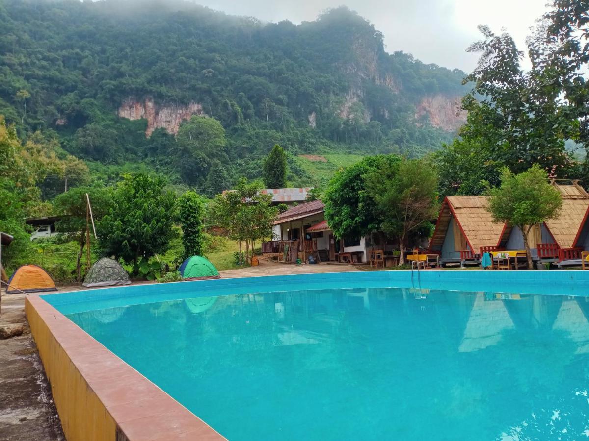 Отель Nongkhiaw Campingsite Swimming Pool Ban Phathok Экстерьер фото