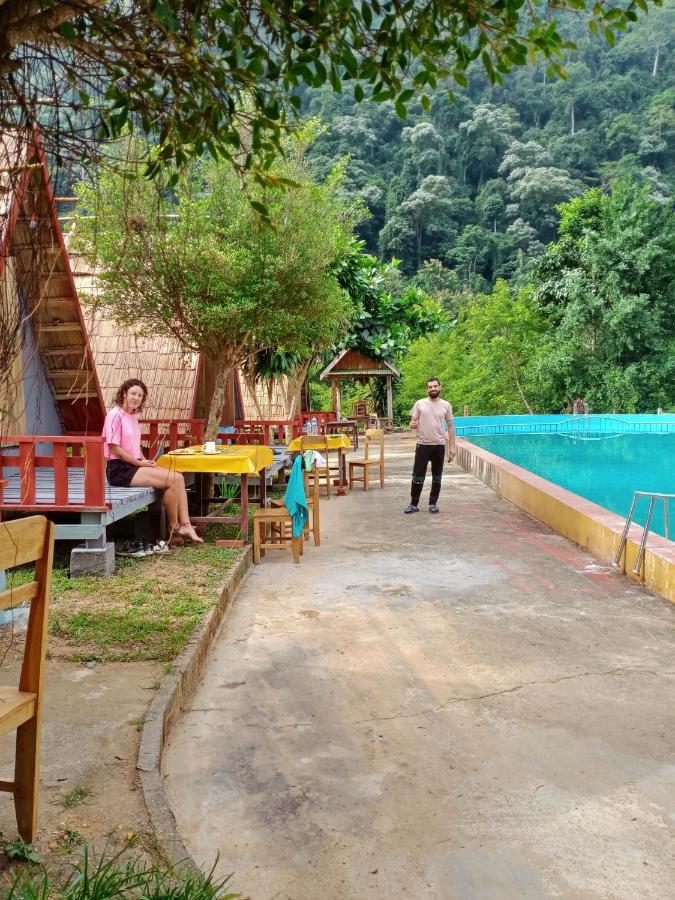 Отель Nongkhiaw Campingsite Swimming Pool Ban Phathok Экстерьер фото